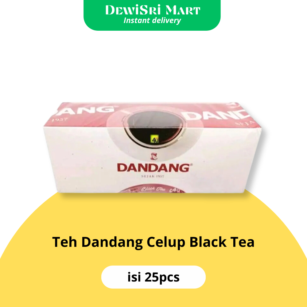 

Teh Dandang Celup BLACK TEA 25's - Dewi Sri Mart