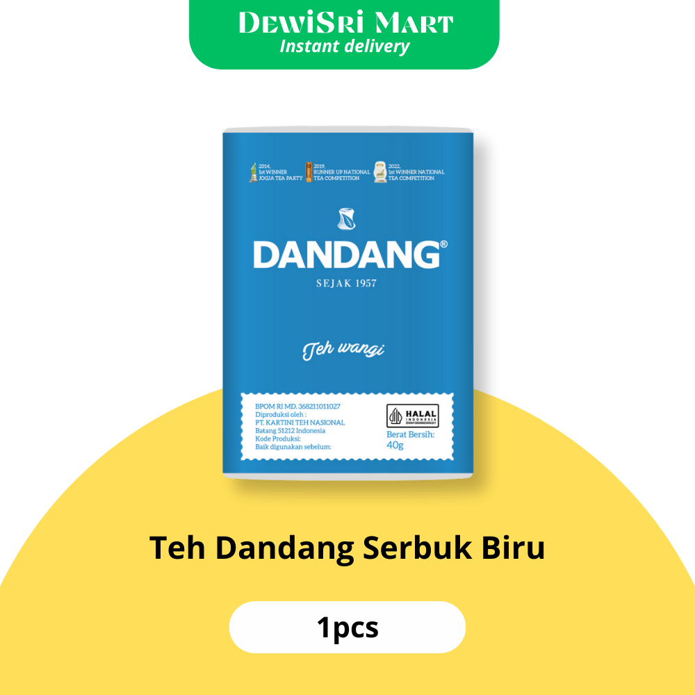 

Teh Dandang serbuk Biru 1 pcs - Dewi Sri Mart