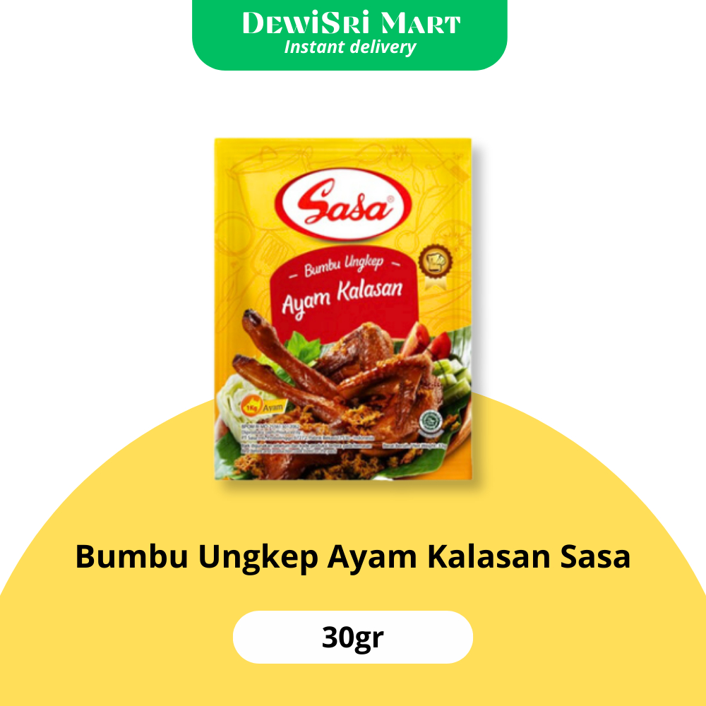 

Sasa bumbu ayam kalasan 30gr - Dewi Sri Mart