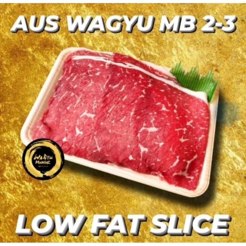 

WAGYU SLICE LOWFAT MB 2-3