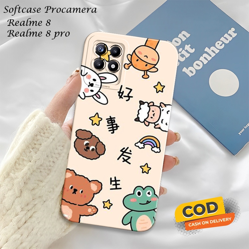 Casing Hp Realme 8 5G / 8 Pro Terbaru - Bahan ProCamera - Silicon Lentur - Case Realme 8 5G / 8 Pro 