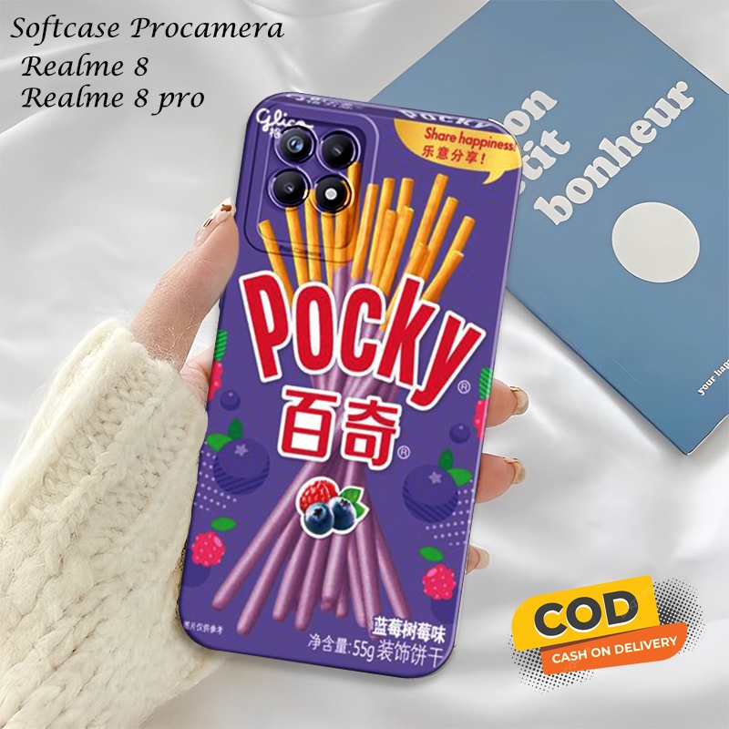 Casing Hp Realme 8 5G / 8 Pro Terbaru - Bahan ProCamera - Silicon Lentur - Case Realme 8 5G / 8 Pro 