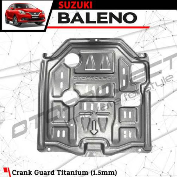 Crank Guard All New Baleno Cover Pelindung Bawah Mesin All New Baleno