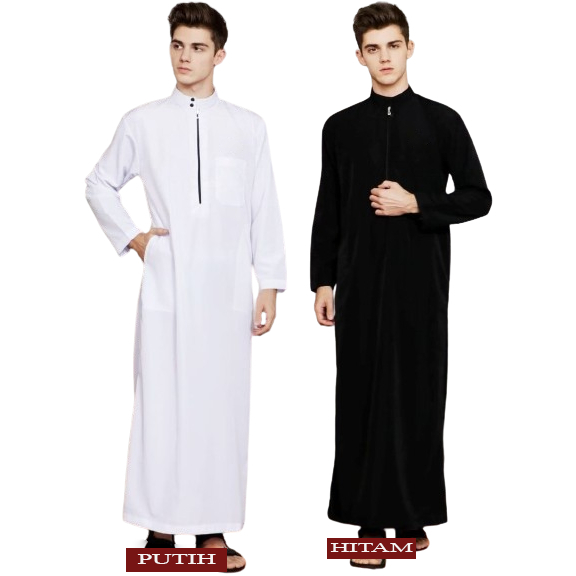 JUBAH TURKI PRIA DEWASA - BAJU KOKO - BAJU GAMIS KOKO JUBAH