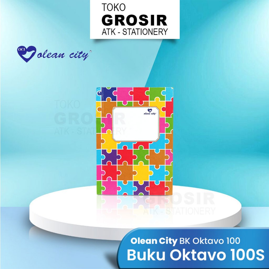 

Buku Oktavo Hard Cover Isi 100 Lembar Olean City / OLEAN CITY BK Oktavo 100 62156101