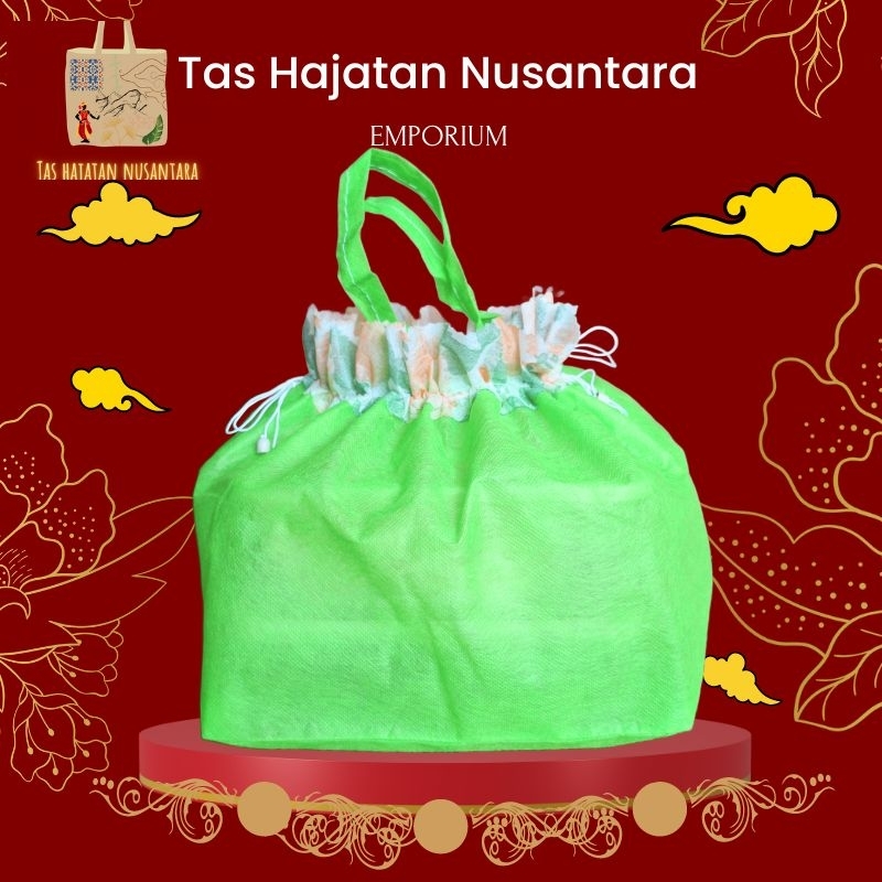 

(12 PCS) Tas serut polos Hajatan Nusantara