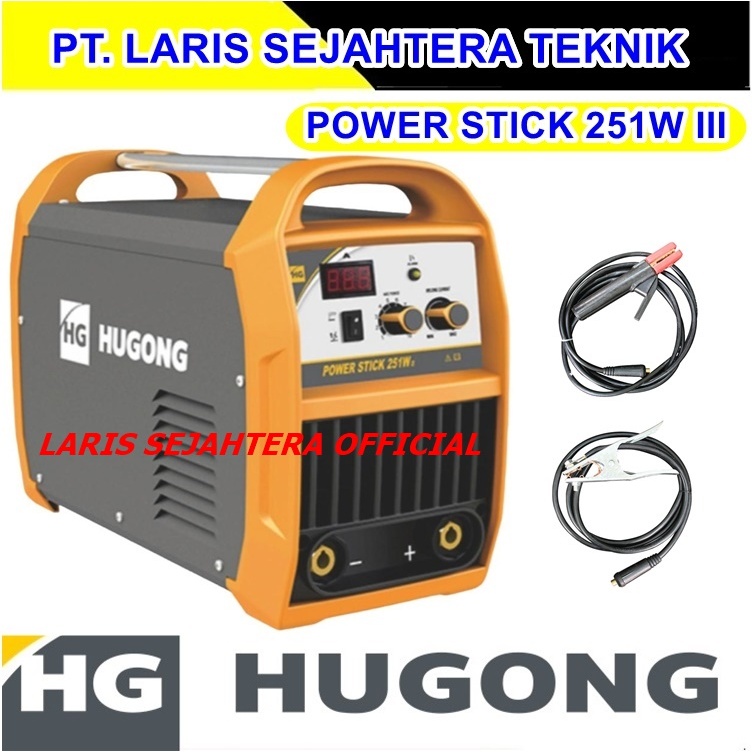 Mesin Las Hugong Power Stick 251W III Trafo Las Hugong Power Stick 215 A