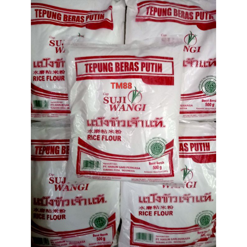 

TEPUNG BERAS PUTIH CAP SUJI WANGI/RICE FLOUR