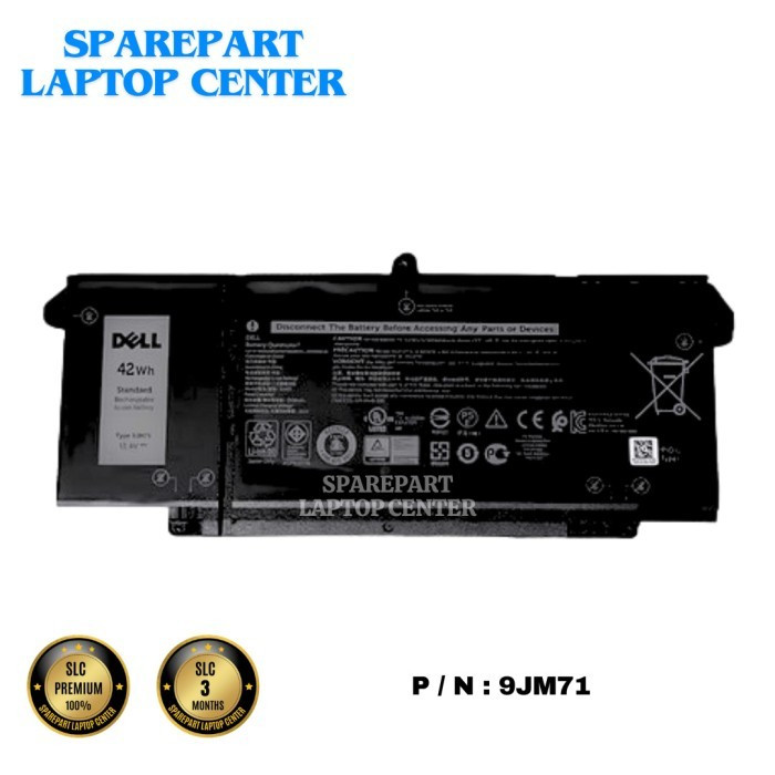 Baterai Laptop Dell Latitude 9JM71 7FMXV 5320 7520 7320 7420