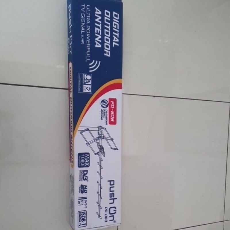 Antena TV Digital Push On PO-809
