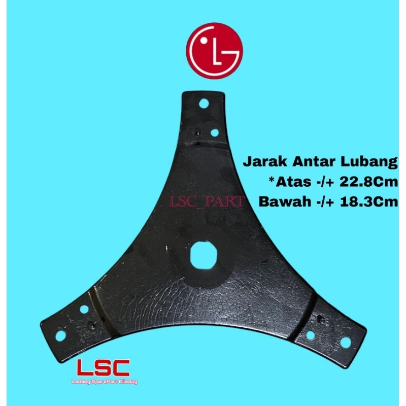 Segitiga Mesin Cuci LG HITAM Top Loading  Spider 1Tabung 9 10 12 14 KG