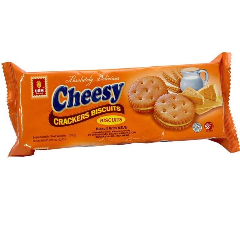 

UBM Biscuits Cheese Crackers 135g