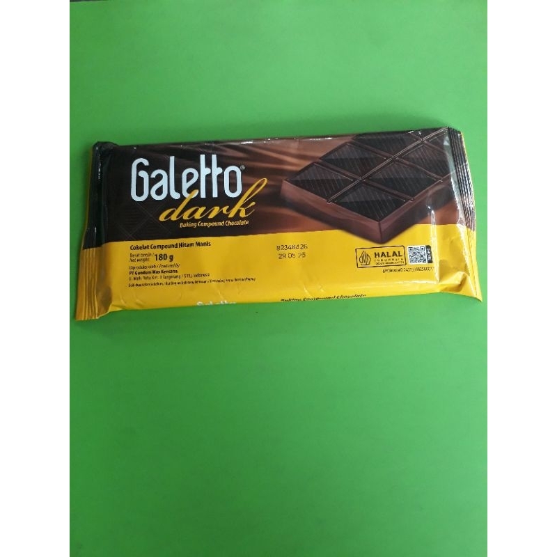 

Galetto Dark Compound Chocolate 180gr