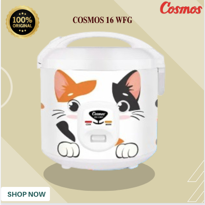 Rice Cooker Cosmos CRJ-3307/CRJ3307/CRJ 3307/CRJ-3307/CRJ 3307 Koala - Penanak Nasi 1.8L.