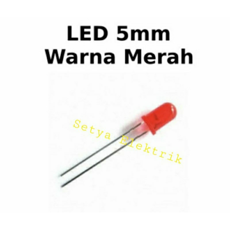Lampu LED 5mm Merah