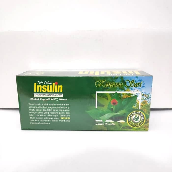 

Teh Celup Insulin Obat Herbal Kencono Sari Diabet Diabetes / Original