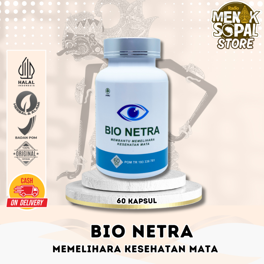 BIONETRA | OBAT MATA MINUS,  RABUN DEKAT DAN  RABUN JAUH ORIGINAL BPOM bionetra