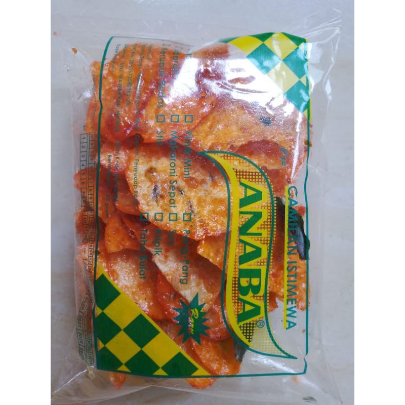 

Camilan Opak Balado Pedas Daun Jeruk. Camilan enak