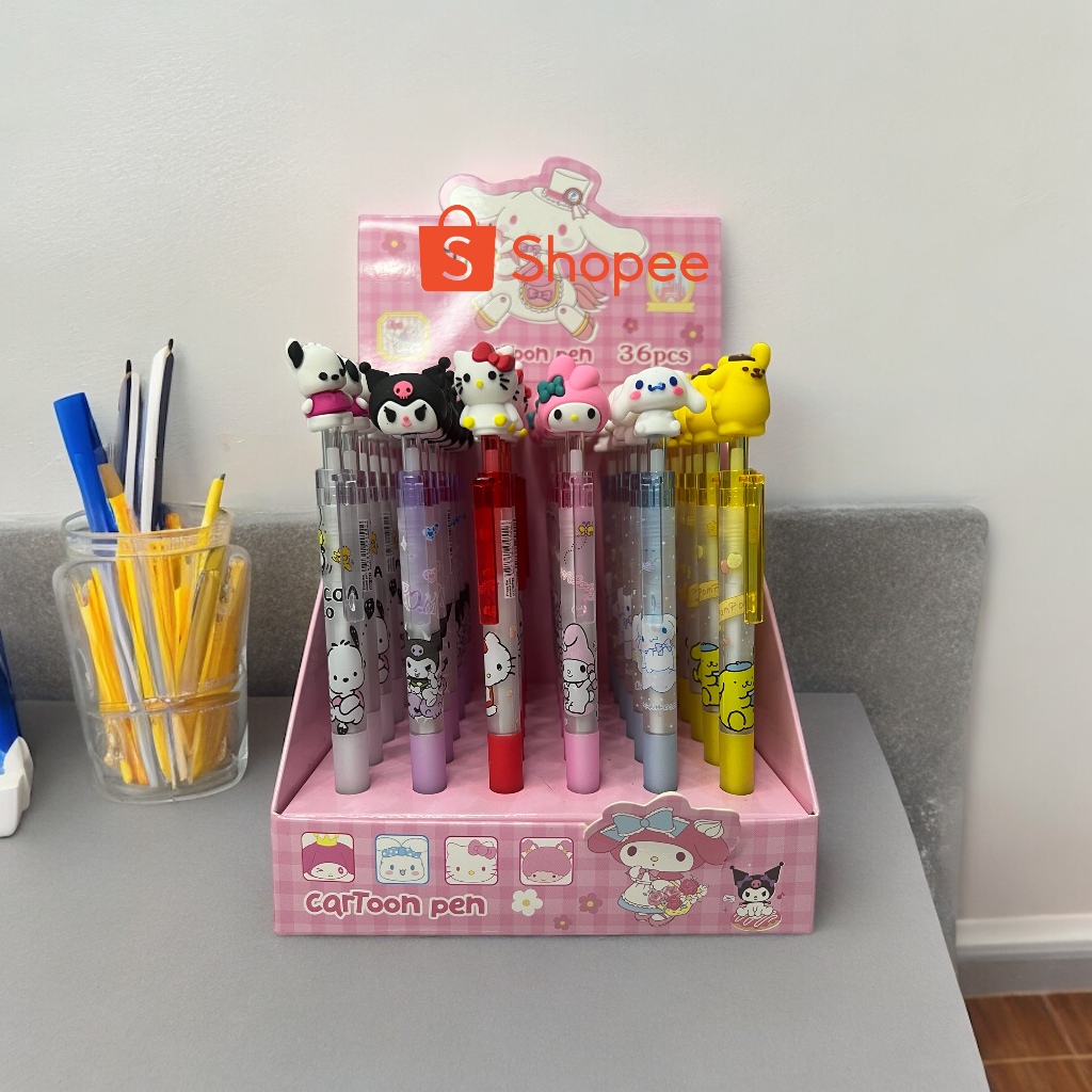 

Pulpen Gel Warna Hitam Motif Karakter Lucu Sanrio