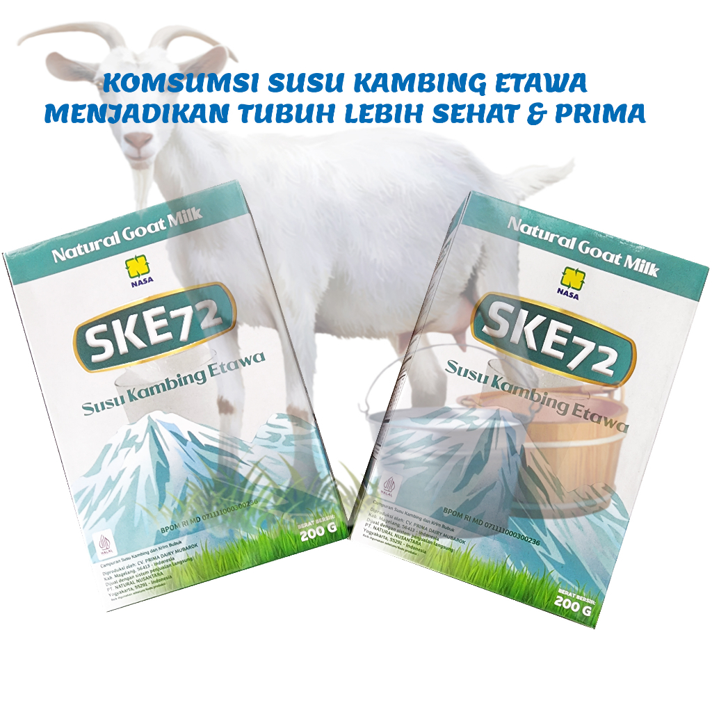 

SKE72 Susu Kambing Etawa Tinggi Baik Untuk Kesehatan