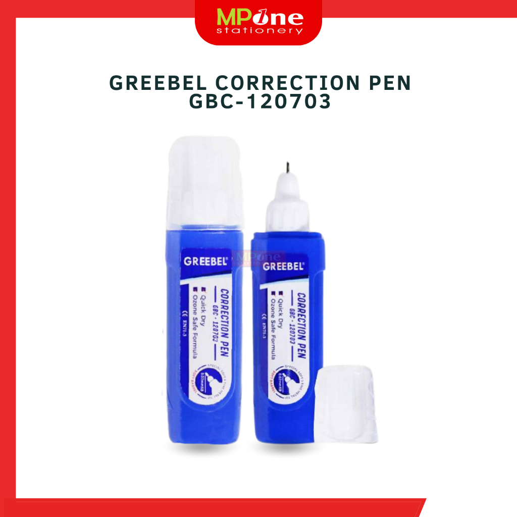 

Correction Pen Greebel 120703 / Greebel Tipe X Cair GBC-120703 Tipp Ex Cair