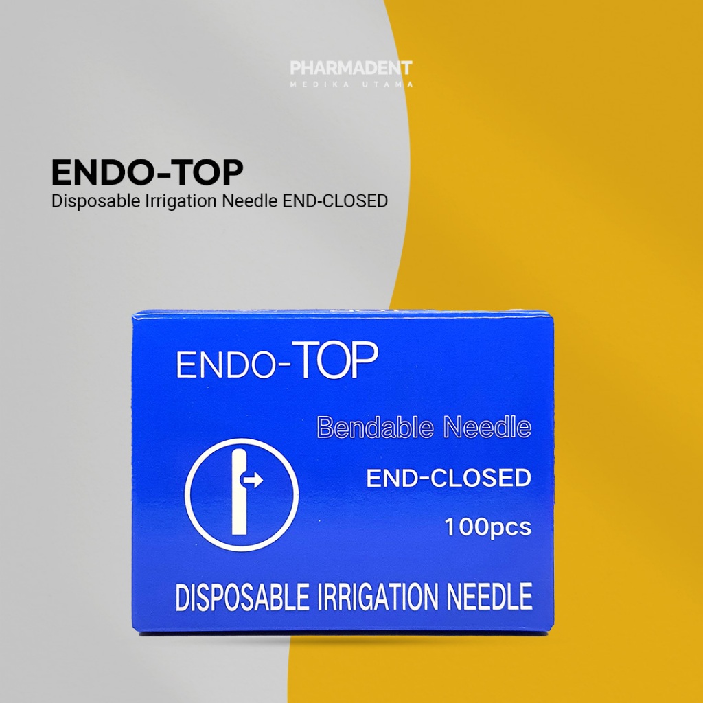 Dental Jarum Endo-Top Irigasi Akar Gigi [ SATUAN ]