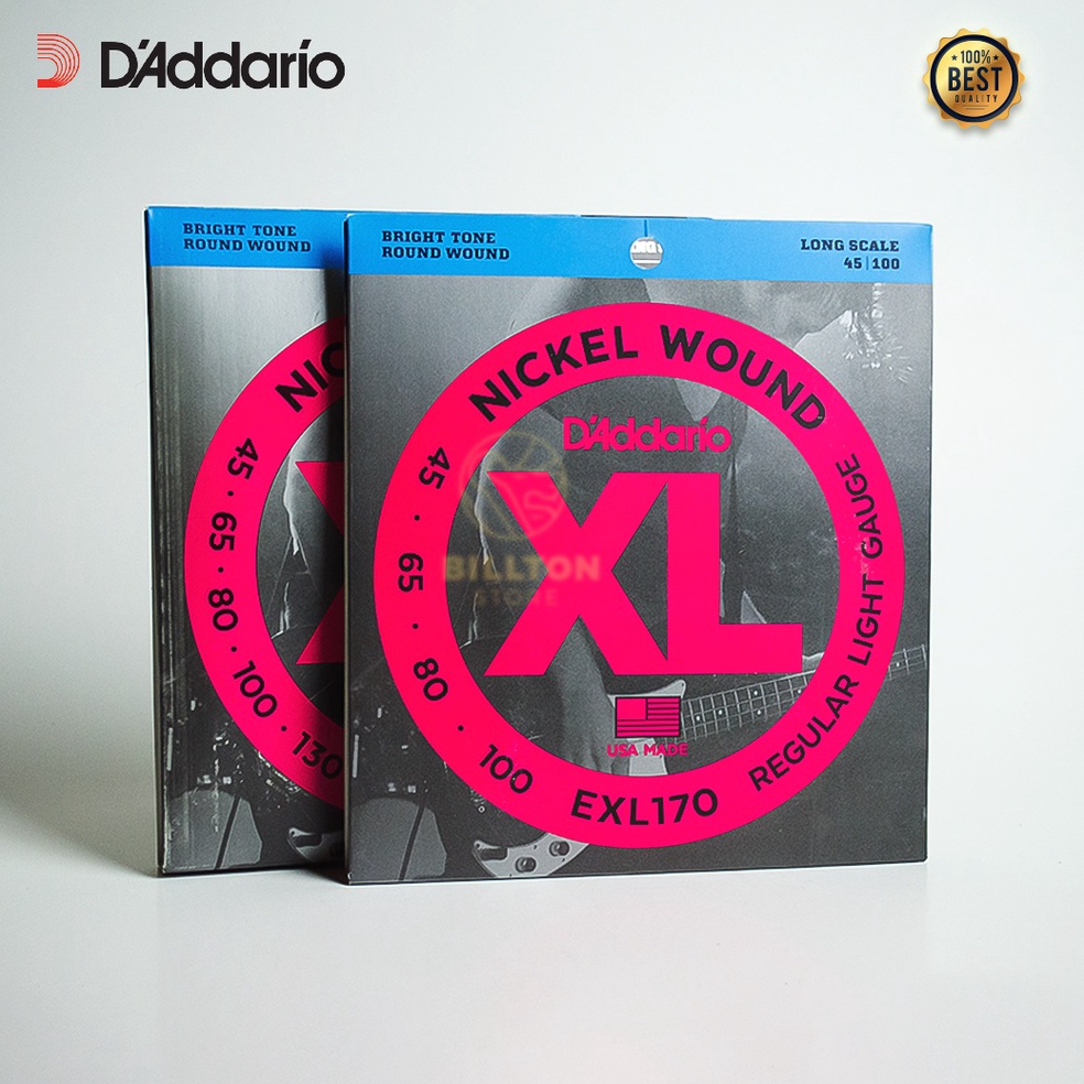 DLX548 D2289  Senar Bass Elektrik Daddario DAddario XL Nickel Wound EXL