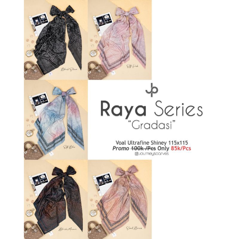Journey Scarves Raya Series