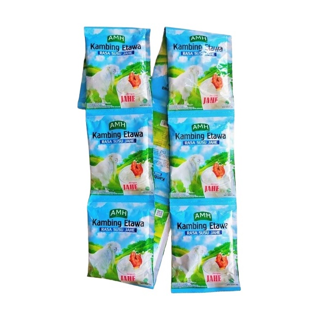 

AMH Susu Kambing Etawa Rasa Jahe Renceng [ 10x25 Gr]