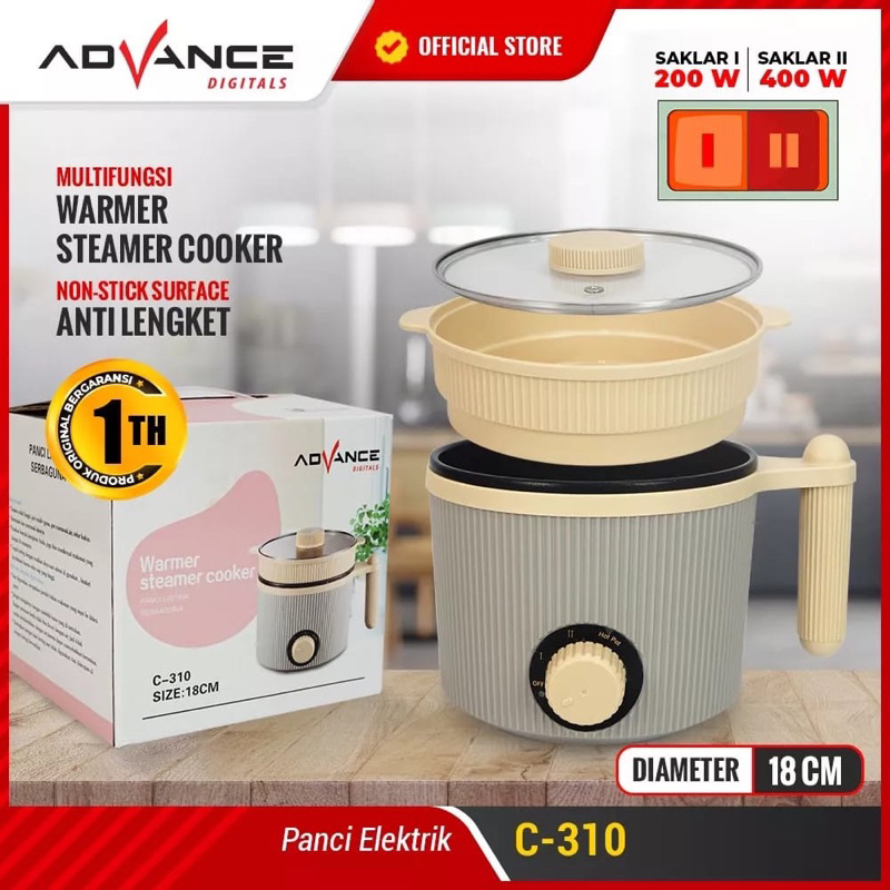 Advance Warmer Steamer Cooker C-310