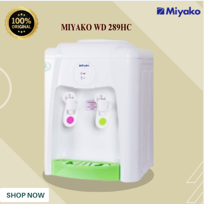 DISPENSER MIYAKO  GALON ATAS WD 289HC/WD-289HC/WD 289HC/MIYAKO DISPENSER GALON ORIGINAL BERGARANSI