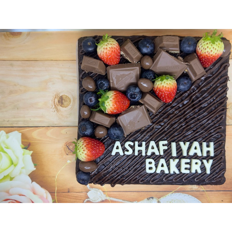 

Premium Fudgy Brownies 10x20 20x20 sekat