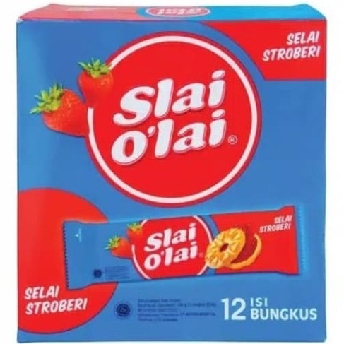 

Terlaris Roma Slai Olai STROBERI 1 Pak 1 pcs