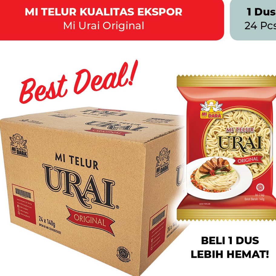 

Terlaris Mi Urai Original Dus 24 pcs