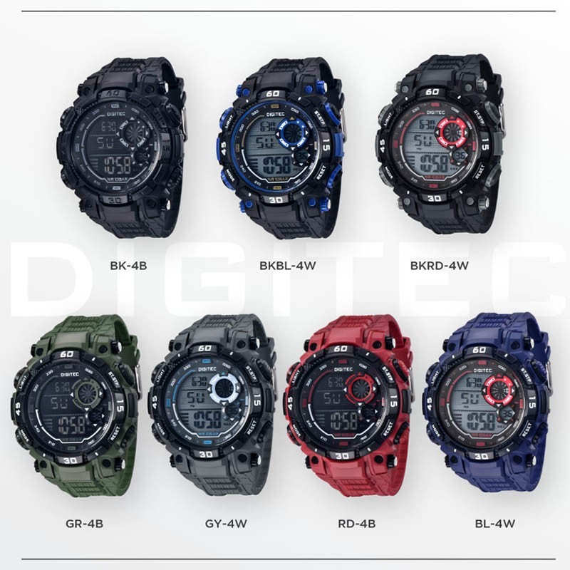 Jam Tangan Pria Digitec DG-5030T DG 5030 digital Original