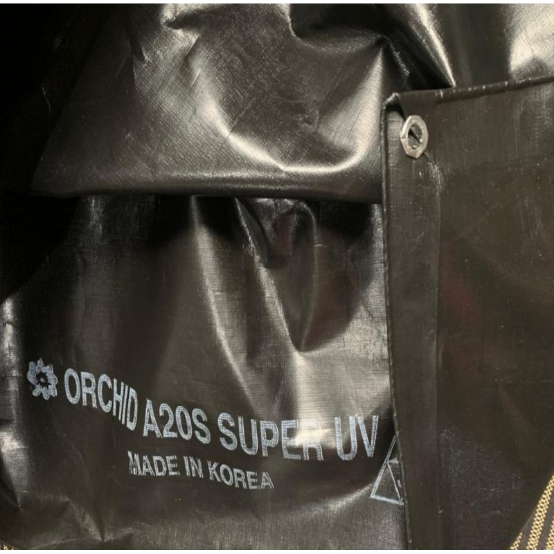 terpal orchid A20s orchid full hitam