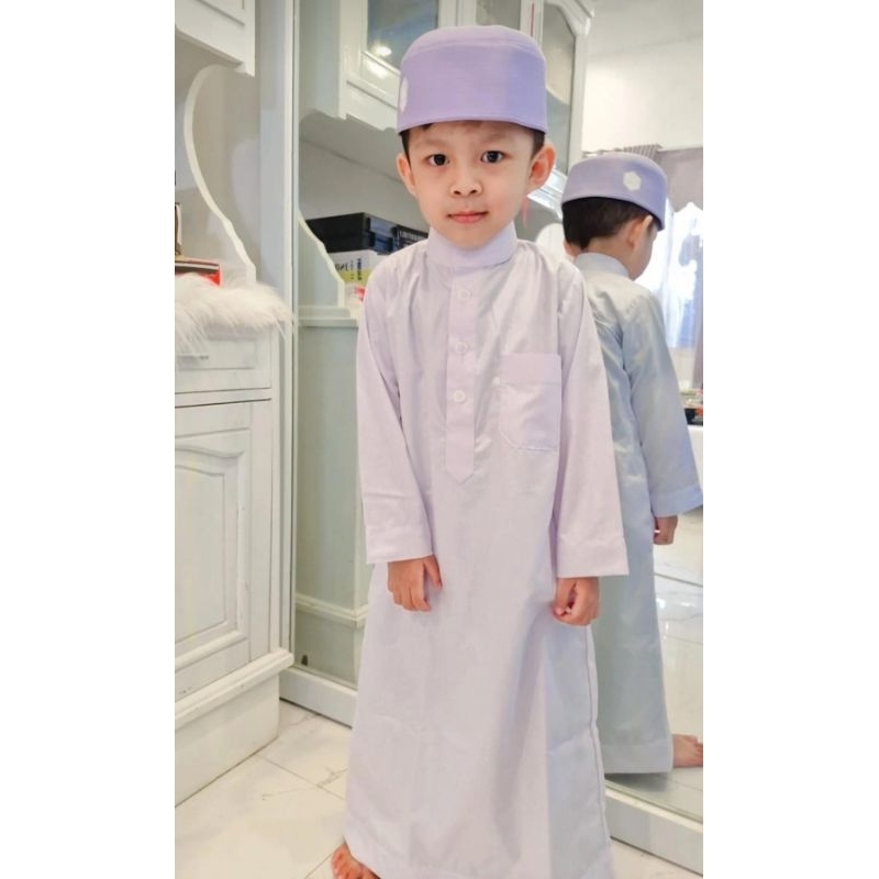 Gamis Pria SAUDi Anak & Remaja | Gamis Balita Model Aseel