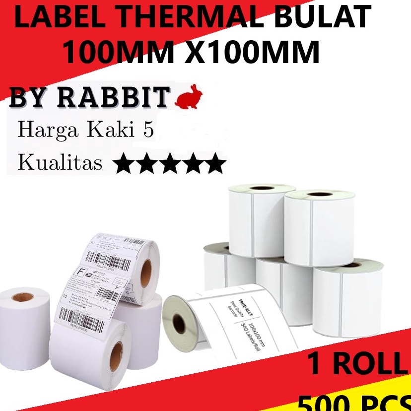 

ING824 SALE LABEL THERMAL 1 X 1MM KERTAS STICKER STICKY DIRECT BARCODE 5PC