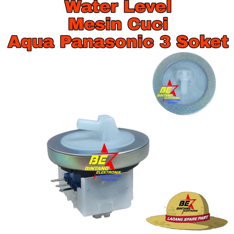 Harga Spesial Water Level Sensor Mesin Cuci Aqua Panasonic Soket 3 PSR 1161 1139