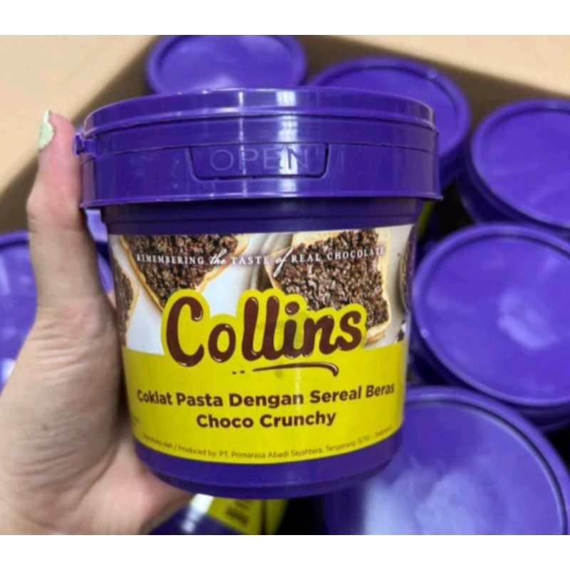 

coklat collins kemasan 350 gram