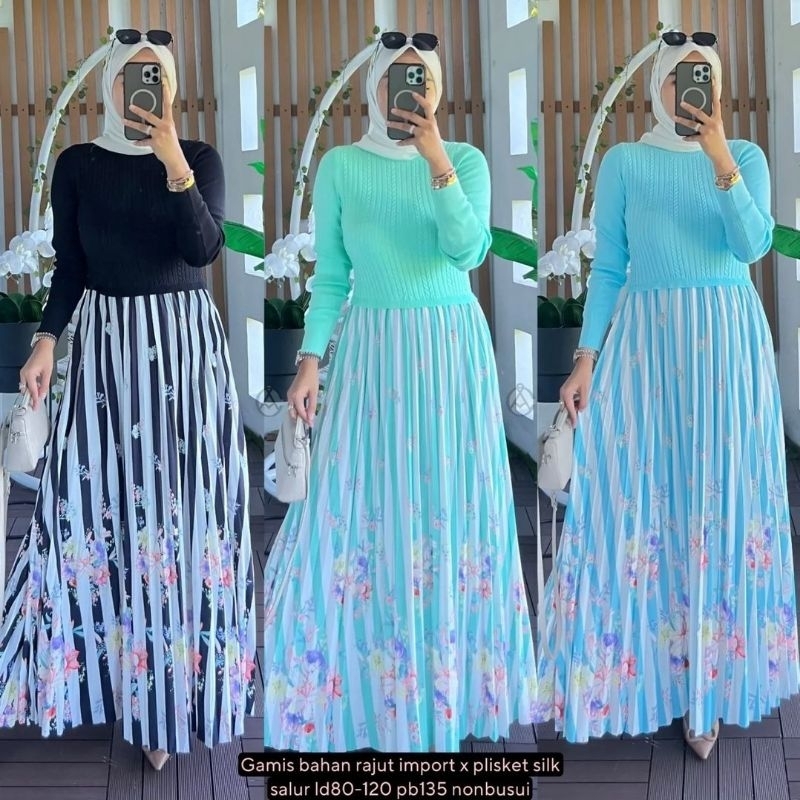 Gamis Import Wanita Terbaru | Baju Gamis Cewek Cantik Import China