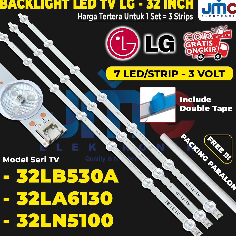 Special Price BACKLIGHT TV LG 32LB53A 32LA613 32LB53 32LN549C  TABTIYLJD 32LN51TAATIYLJD LAMPU LED B