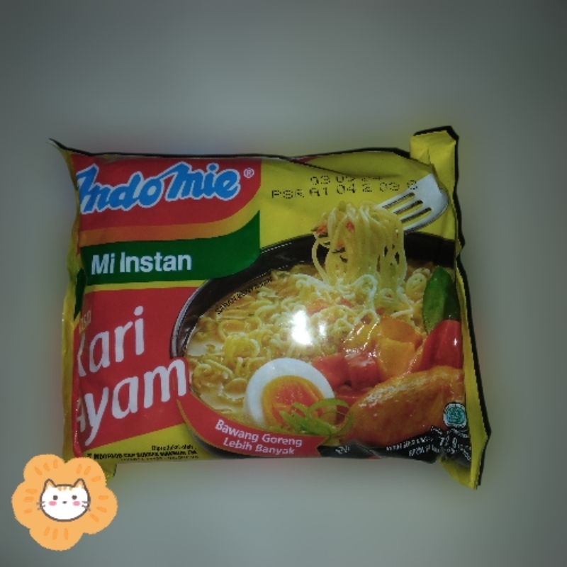 

Mie Indomie Kari Ayam / Mie Kuah Indomie