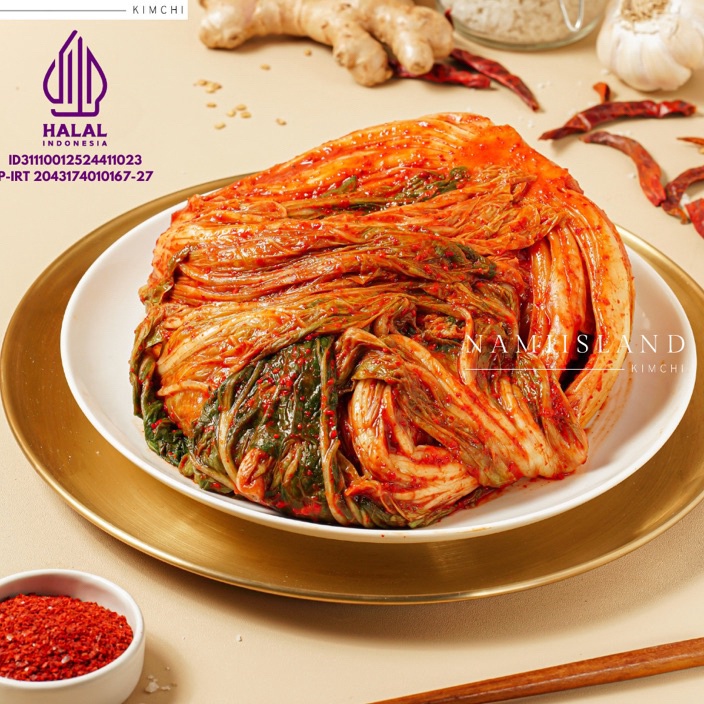 

TERBARU KIMCHI SAWI FRESH HALAL 1kg by Namiisland