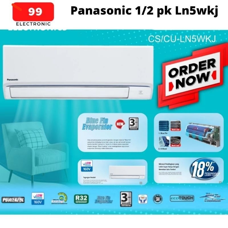 Ac 1/2 PK Panasonic LN-5WKJ