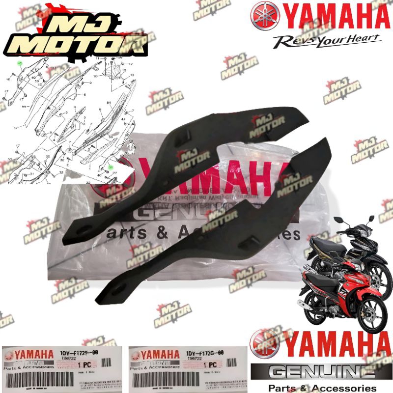 COVER SAMBUNGAN BODY BELAKANG KANAN KIRI JUPITER Z1 1DY-F172H-00 1DY-F172G-00 ORIGINAL YAMAHA