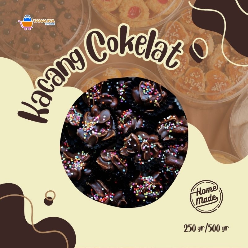 

Kacang Cokelat | Homemade | 250 gr & 500 gr