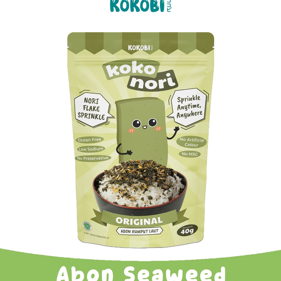 

PROMO MURAH KOKOBI Koko Nori Abon Seaweed Tabur Original