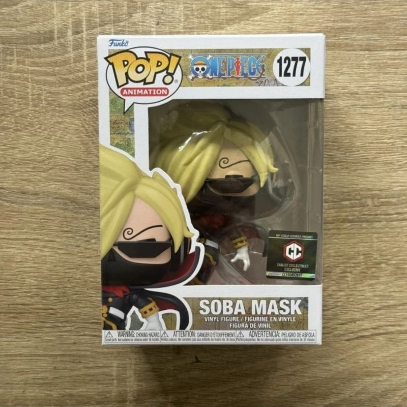 Chalice Exclusive Funko Pop Animation One Piece - Sanji Soba Mask #1277