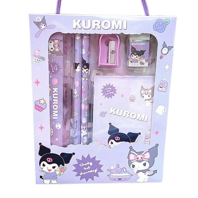 

Kado KUROMI kado anak cewek kado anak perempuan set stationery KUROMI set alat tulis KUROMI kado ulang tahun anak KUROMI perlengkapan alat tulis sekolah KUROMI souvenir ulang tahun KUROMI